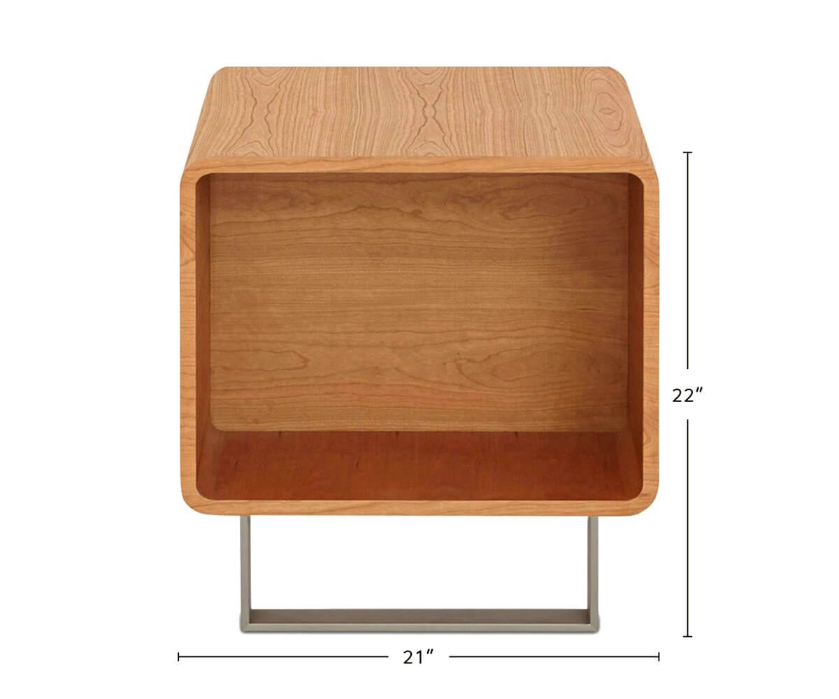 Baptisia End Table dimensions