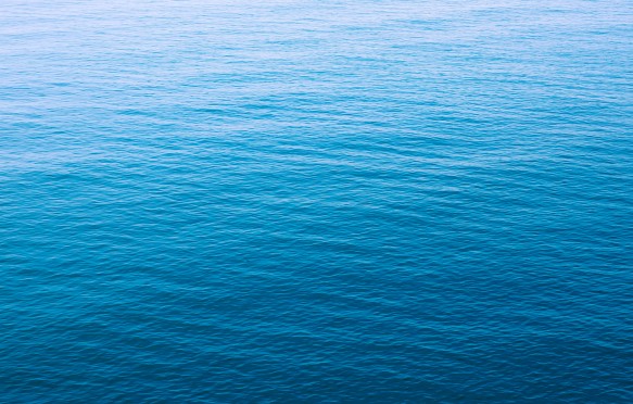 Clear blue ocean